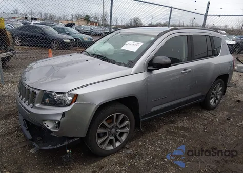 2016 Jeep Compass Sport Se из США, поврежденный, VIN 1C4NJCBA3GD789368